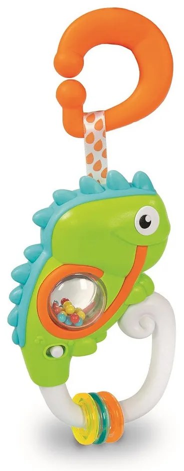 Animale Green Zornăitoare bebeluș cameleon Clementoni