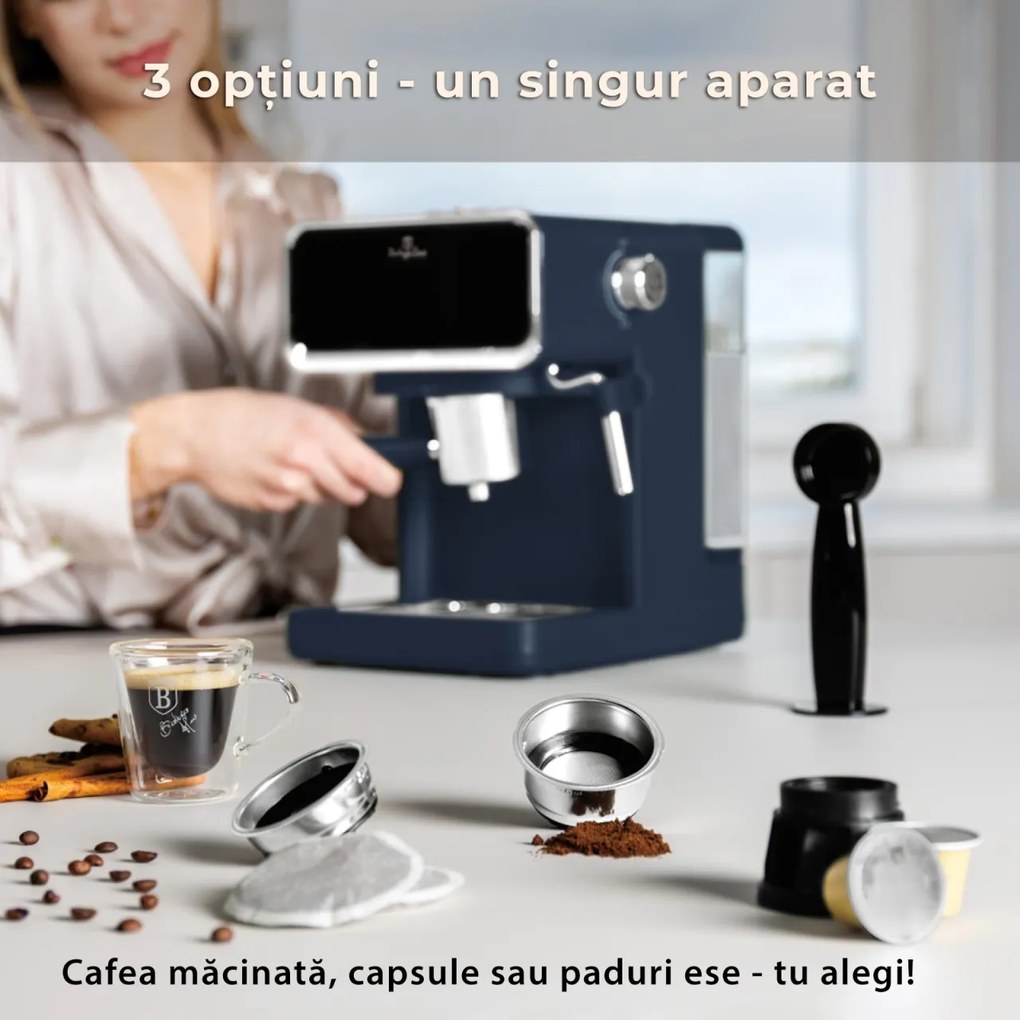 Espressor digital 3 in 1 Deep Sea Berlinger Haus BH/9853