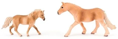 Set de cai cu accesorii Faunica