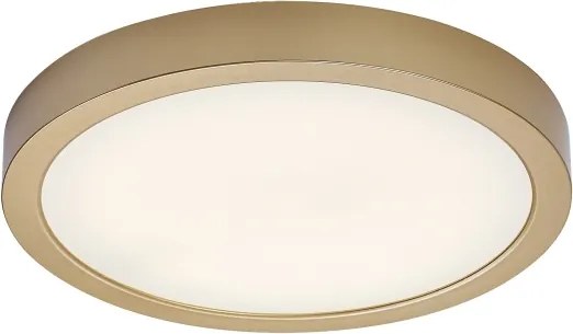 Rabalux 75079 - Plafonieră LED pentru baie SHAUN PLUS, 30W/230V, Ø 30 cm, IP44, auriu