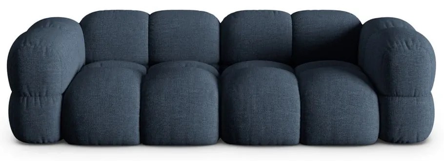 Canapea albastru-închis 250 cm Loretto – Cosmopolitan Design