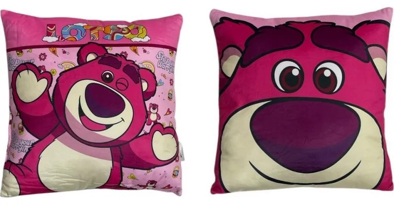 Disney Povestea Jucăriilor Lotso pernă decorativă 38x38 cm