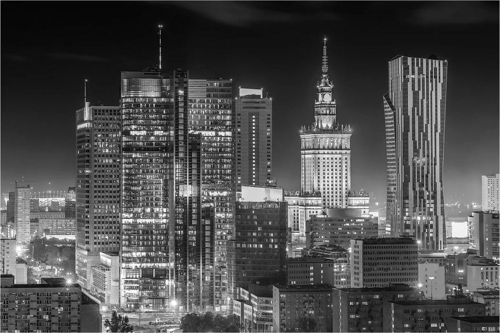 Tablou - Alb și negru New York (90x60 cm)