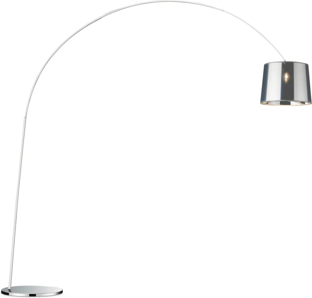 Lampadar Ideal Lux Dorsale Pt1 Cromo E27, Crom, 005126, Italia