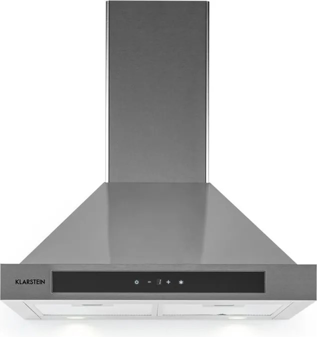 Klarstein Zelda hota din oțel inoxidabil 60cm montata pe perete 620 m³ / h Touch temporizator