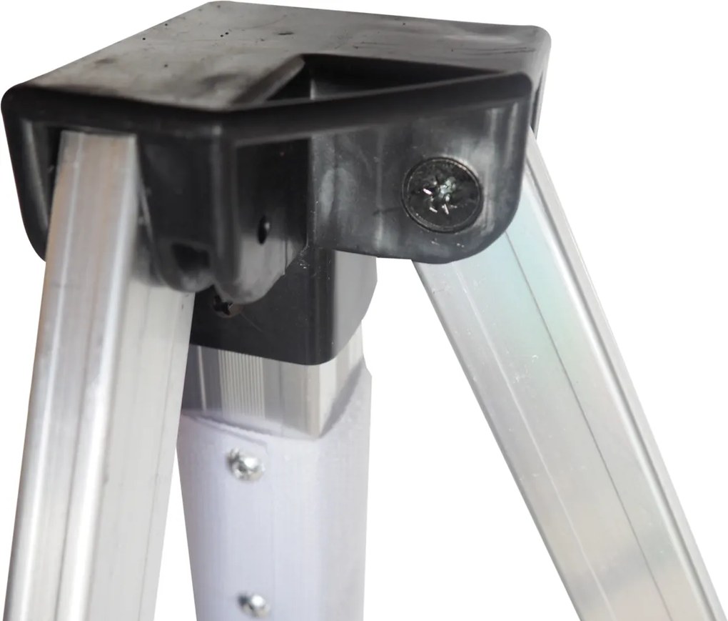 Pavilion de grădină 3x3m – din aluminiu, 1 perete lateral, Gri / antracit