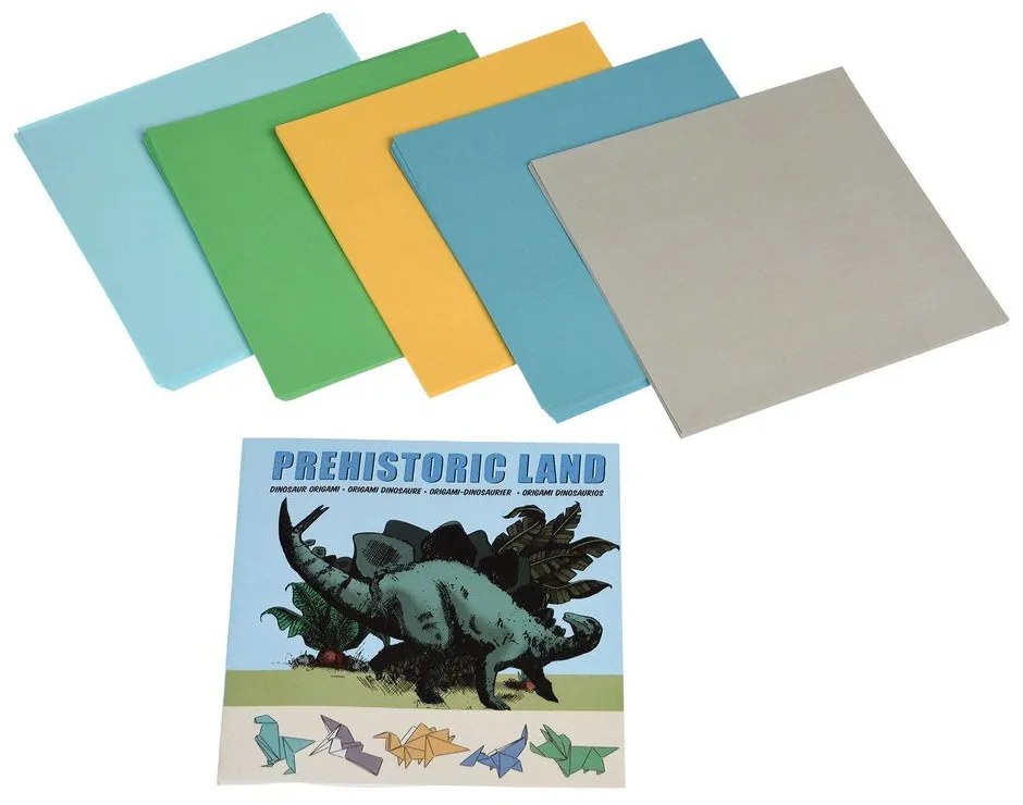 Set pentru origami Prehistoric Land - Rex London