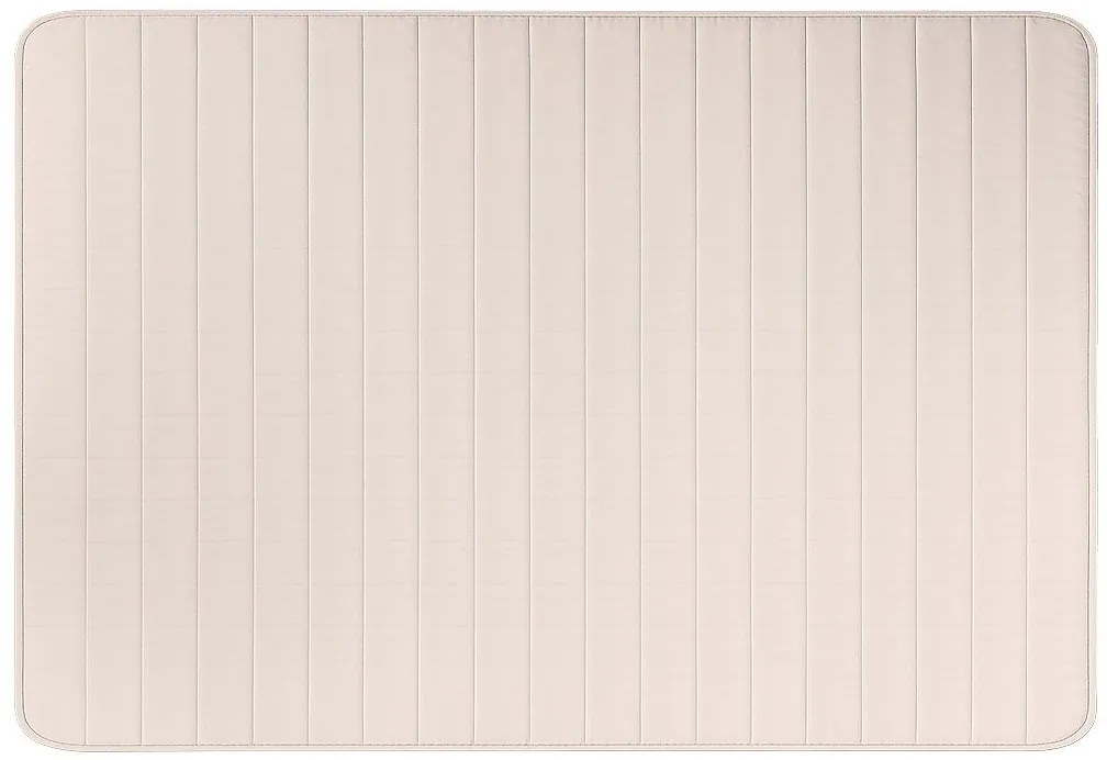 Pilota matlasata de vara 140x200 cm cu husa pentru perna SUMMER 70x90 cm, bej