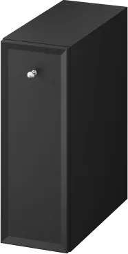 Cersanit S1022-007 - Dulap de baie suspendat MILLE 20x45 cm, negru mat