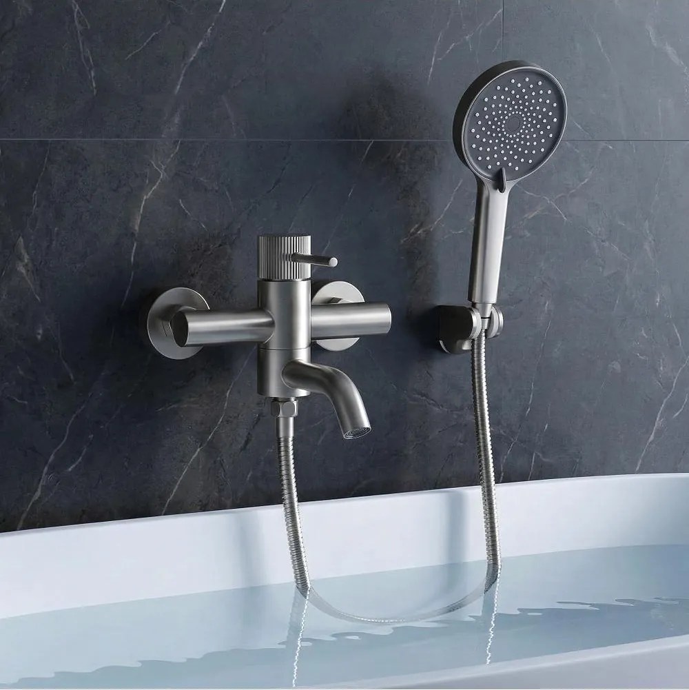 Baterie cada Rea Lungo Stripe crom periat