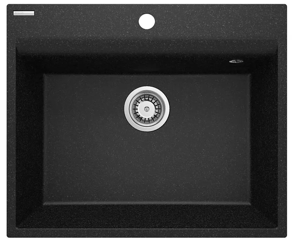 Deante ZRC_210A - Chiuvetă de bucătărie CORIO 50 x 60 cm granit/grafit