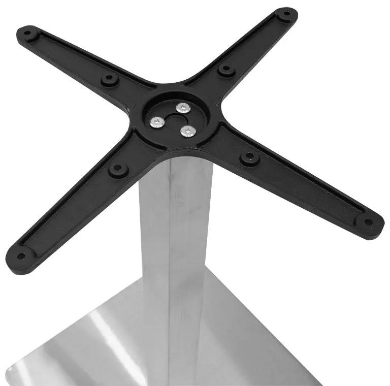 Stalp picior suport blat masa Soar aluminiu inaltime medie 45x45x94 cm
