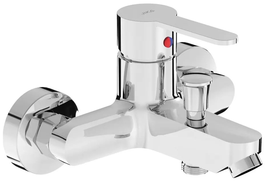 Baterie de cadă JIKA H3211Z70044001 LYRA crom lucios