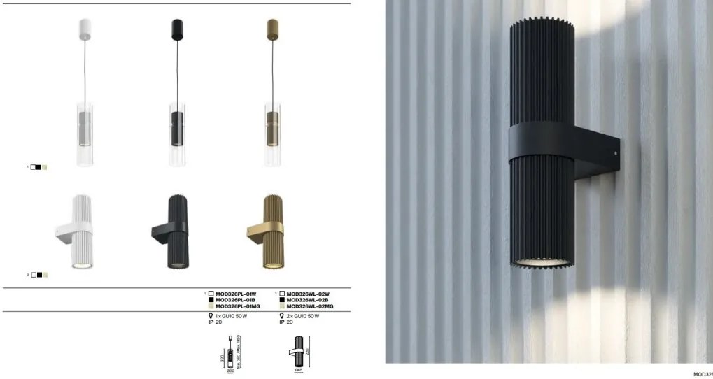 Lustra, Pendul design minimalist modern Dynamics negru