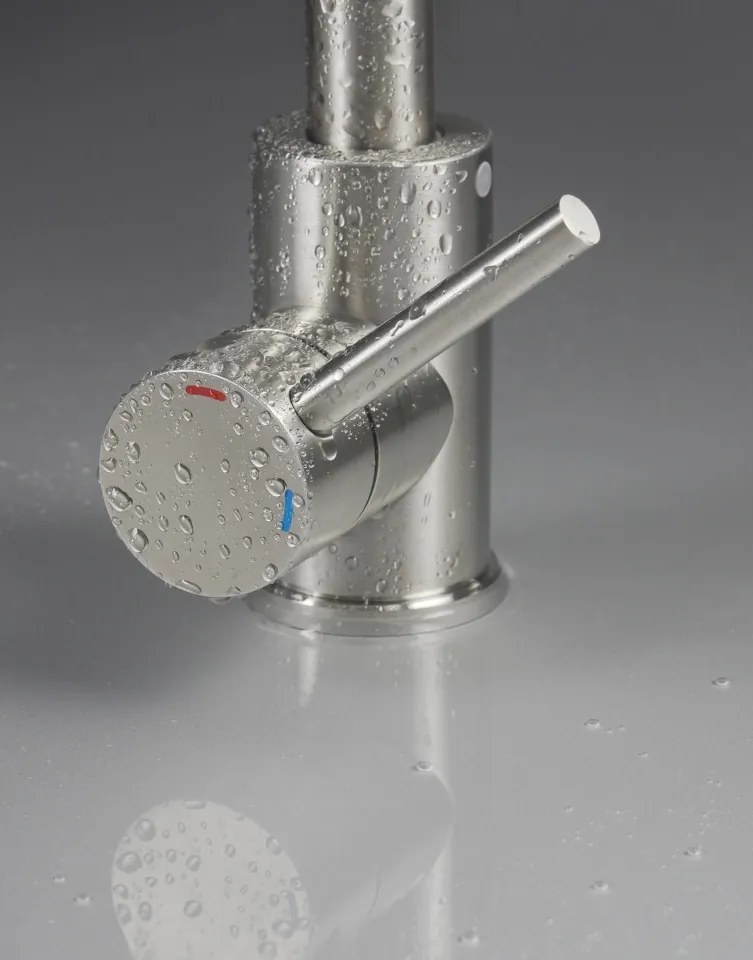 🚰 Baterie pentru bucătărie LUNO, pipă elastică, 2 funcții – Cod BOC_5740