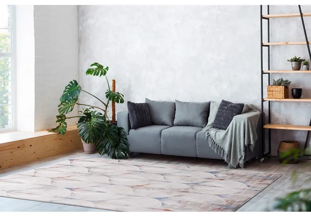 Covor gri deschis 200x300 cm Simp – FD