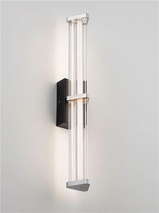 Aplica de perete LED 3000K PHEME nickel satinat