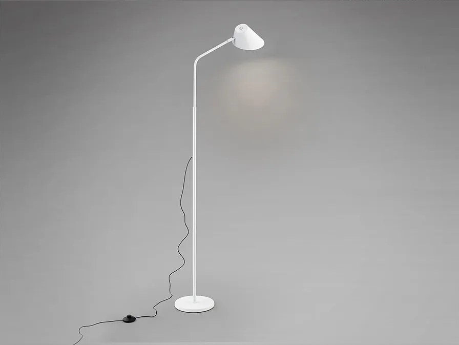 Lampadar/Lampa de podea LED design modern Esino alb