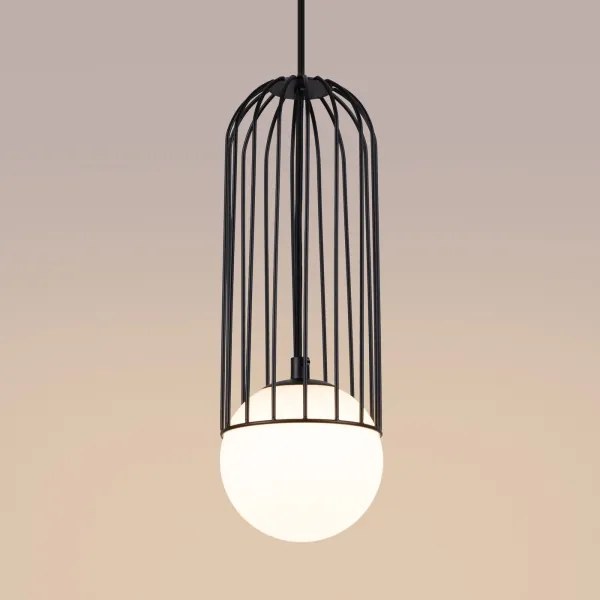 Lustră pe cablu Sollux SL.1332 BRINA 1xG9/8W/230V negru