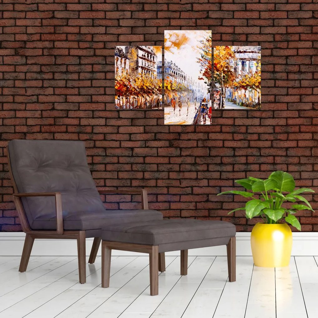 Tablou - Strada din Paris (90x60 cm)