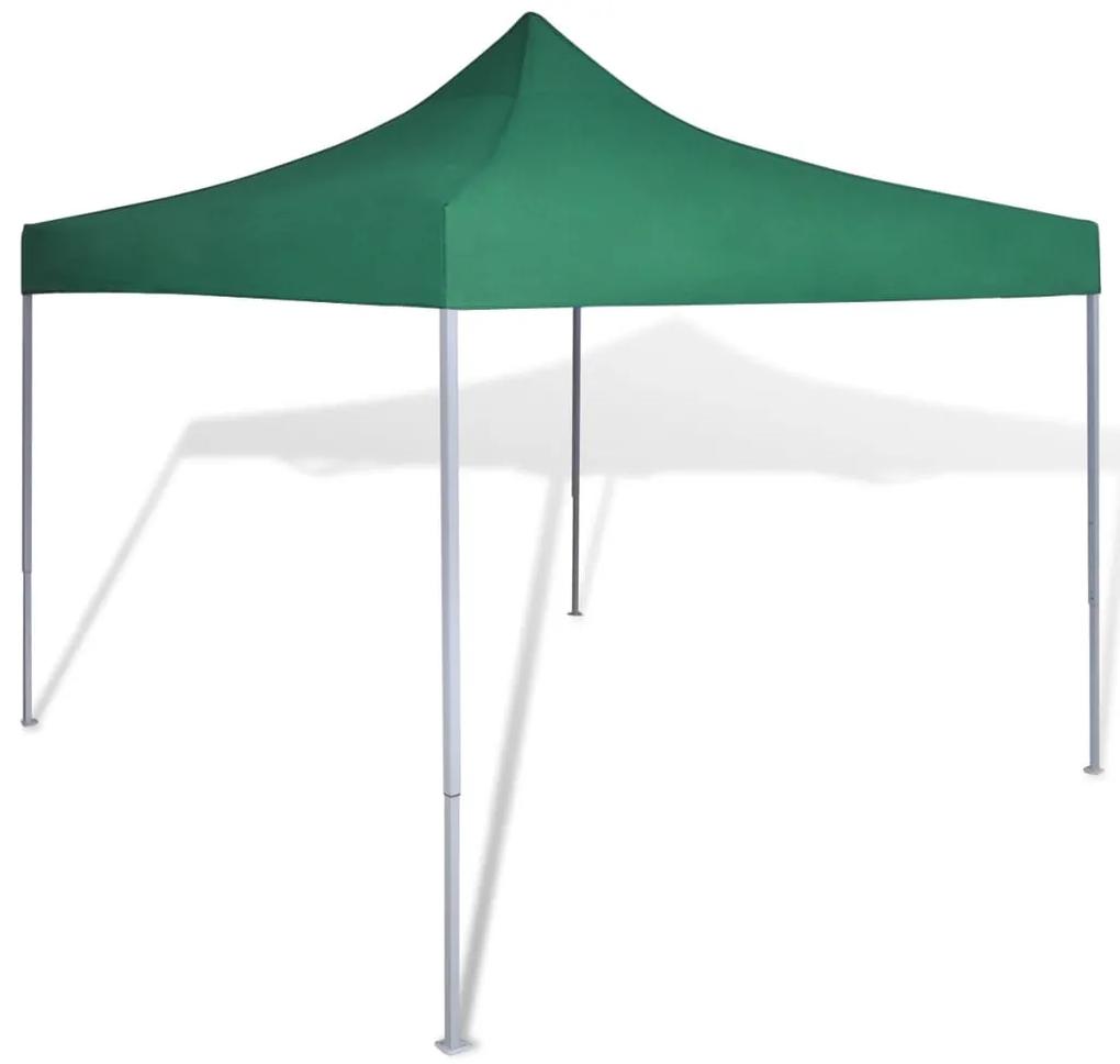 Green foldable tent 3 x 3 m