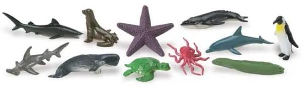 Tub 12 Figurine Animale si Fauna Oceanului