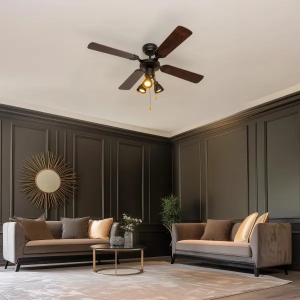 Ventilator de tavan ZEVENTI ZURRIOLA 3xGU10/50W/230V