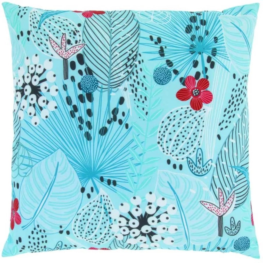 Perna de exterior FLORILO 45x45 cm, albastru