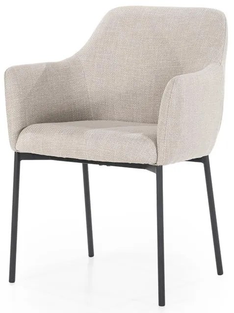 Scaun tapitat Paul taupe