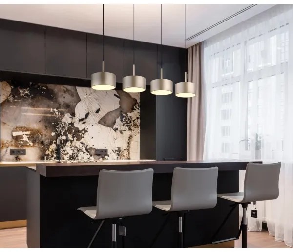 Globo 56964-4H - lustră LED pe cablu RAYMOND LED/40W/230V 3000K alamă