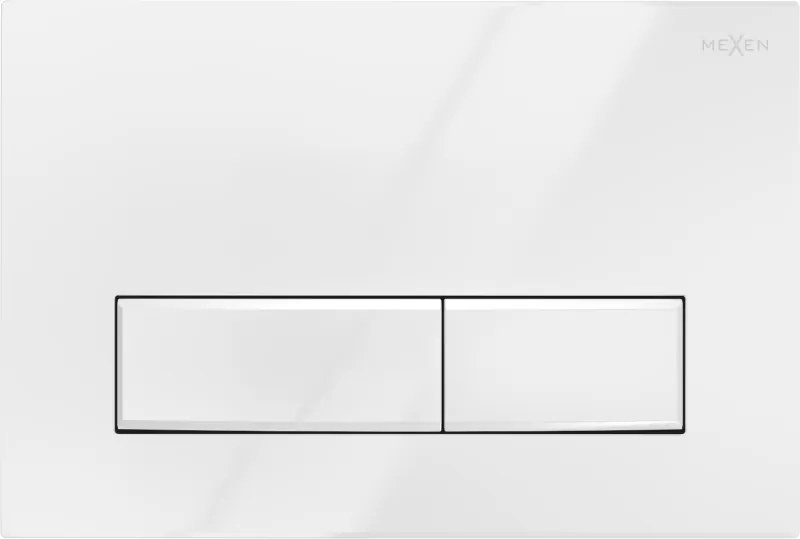 Mexen Fenix Air 09 buton de spălare pneumatic, alb lucios - 6A0900