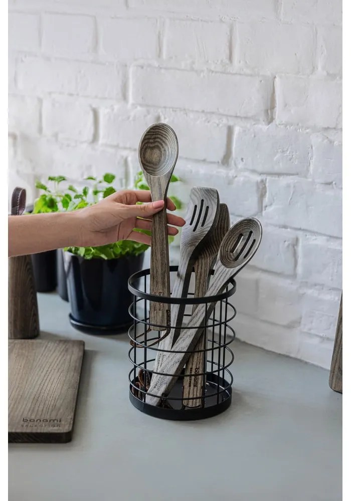 Set de ustensile de bucătărie 4 buc. din lemn – Bonami Selection