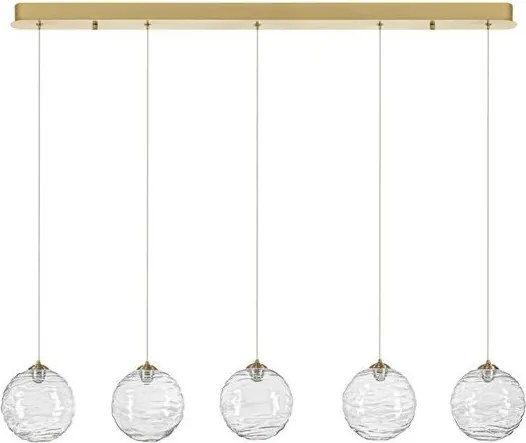 Lustra LED liniara design decorativ 3000K BLAZIK