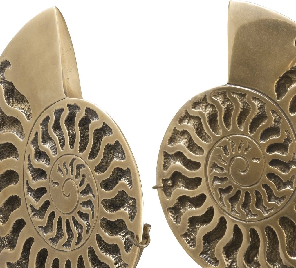 Set 2 obiecte decorative design deosebit LUX Ammonite 113731 HZ