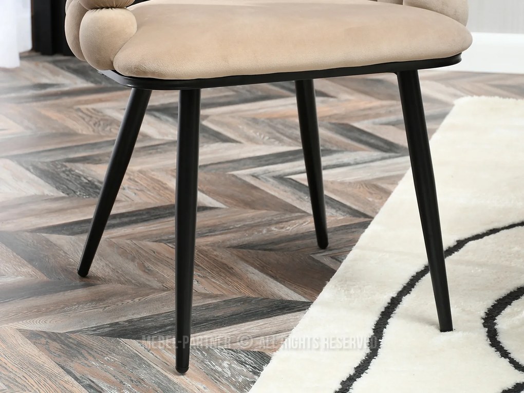 Scaun Lulish (bej + negru). Promo -15%. 1111115