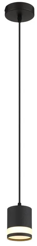 Pendul cu Spot metal negru LUCERO