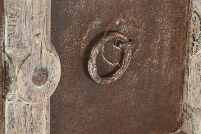 Consola, natur, din lemn de tec, Heritage