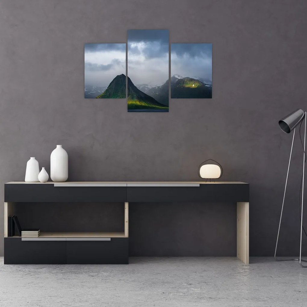 Tablou cu munți (90x60 cm)