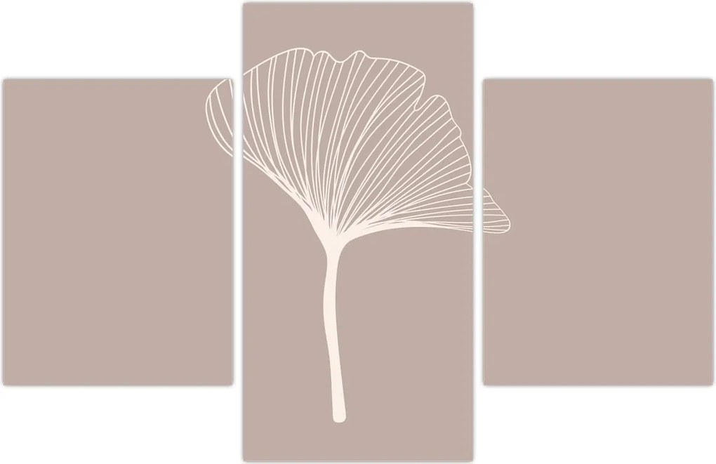 Tablou - Frunze bej N⁰5 (90x60 cm)