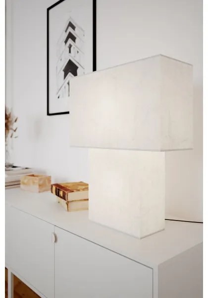 ByRydens 4024610-5000 - Lampă de masă iSQUARE 1xE27/8W/230V albă