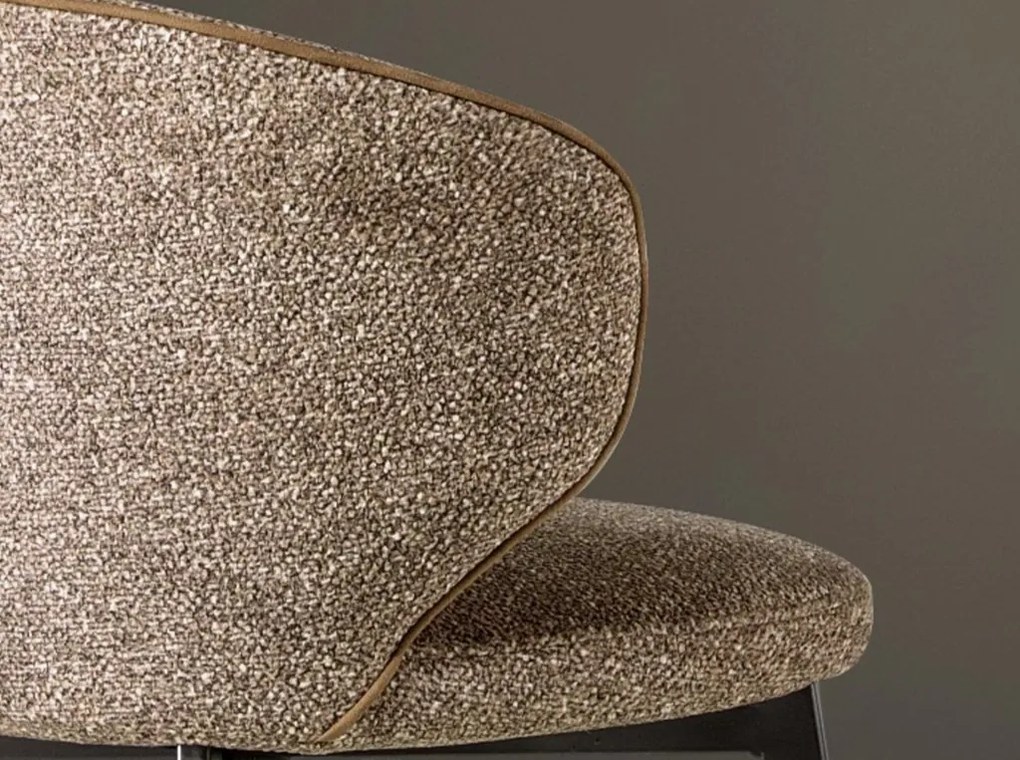 Scaun de bar LUX design italian Brown marbled