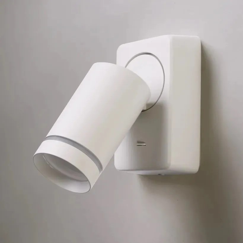 Aplica cu spot directionabil Laser 1, alb