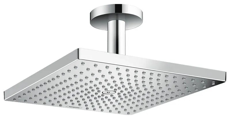 Palarie de dus, Hansgrohe, Raindance E 300, cu brat, crom