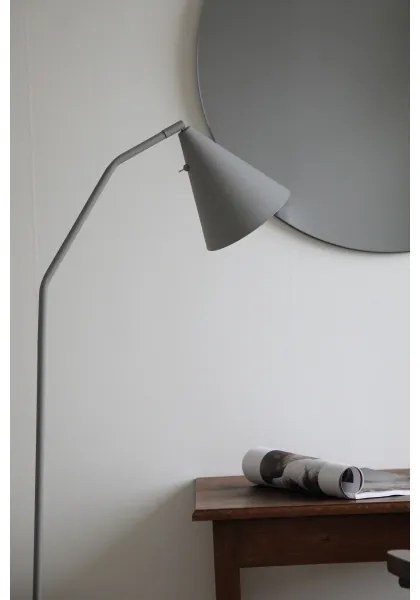 Markslöjd 108891 - Lampă de podea LED dimerizabilă FUNIL LED/4,9W/230V gri