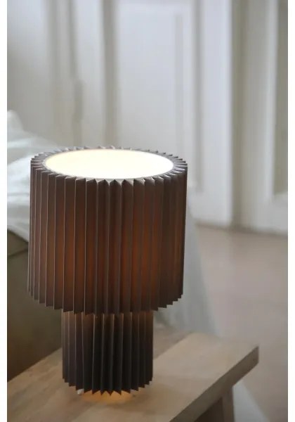 Markslöjd 108896 - Lampă de masă CATIS 1xE27/60W/230V, 32 cm, gri