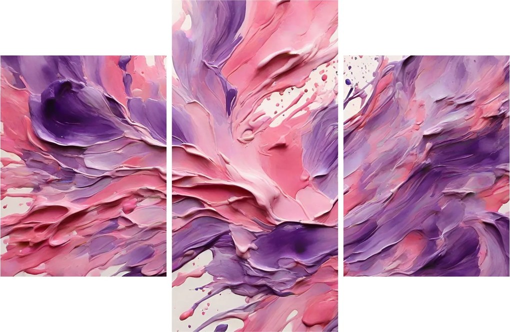 Tablou - Abstracție romantică (90x60 cm)