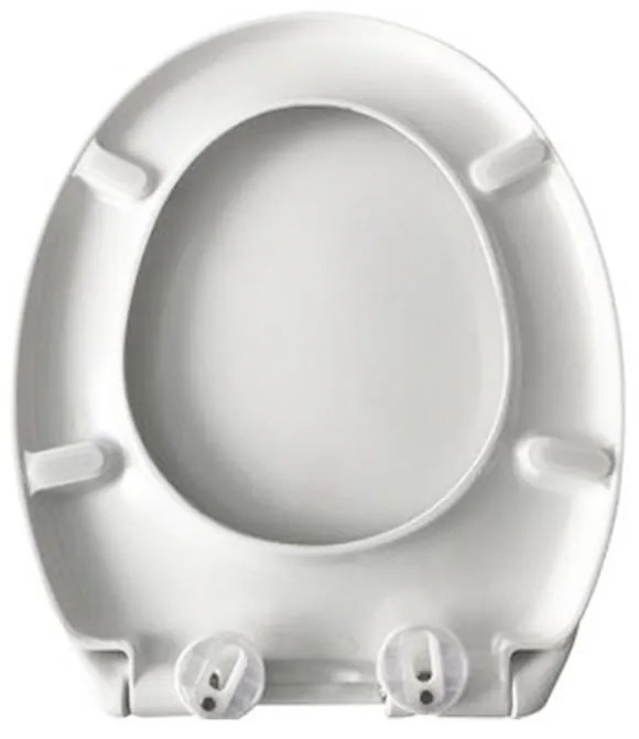 MILA Mila Scaun de toaletă din duroplastic alb