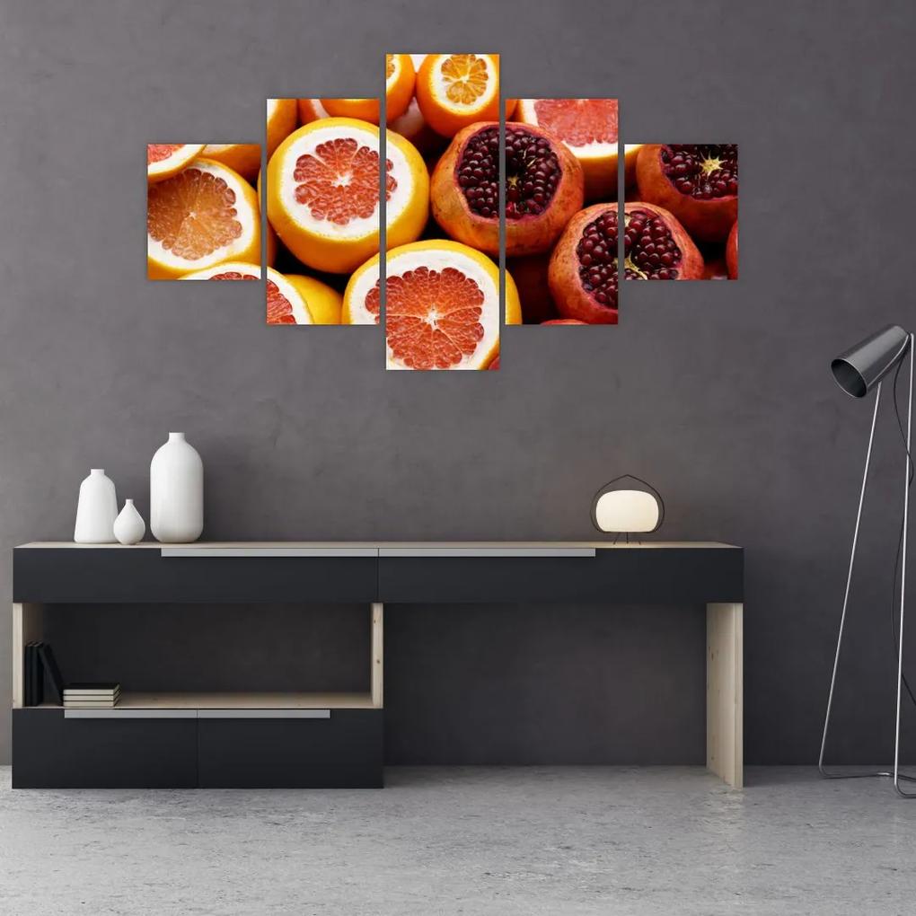 Tablou cu portocală și (125x70 cm), în 40 de alte dimensiuni noi