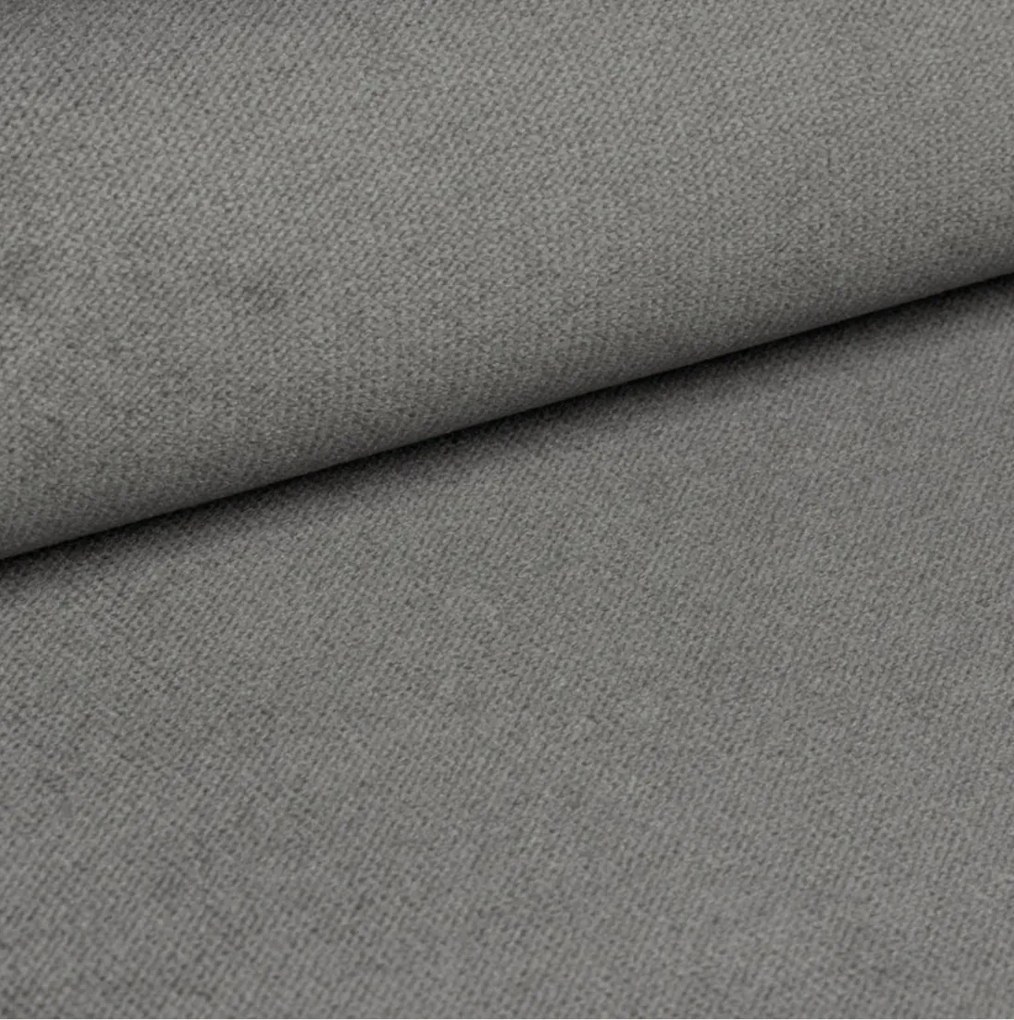 Pat boxspring tapițat GLORIEN VELVET 160x200 cm gri Saltea: Saltea cu arcuri Bonell
