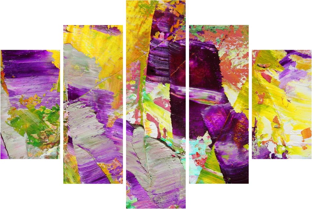 Tablou cu abstracție - pictura (150x105 cm)